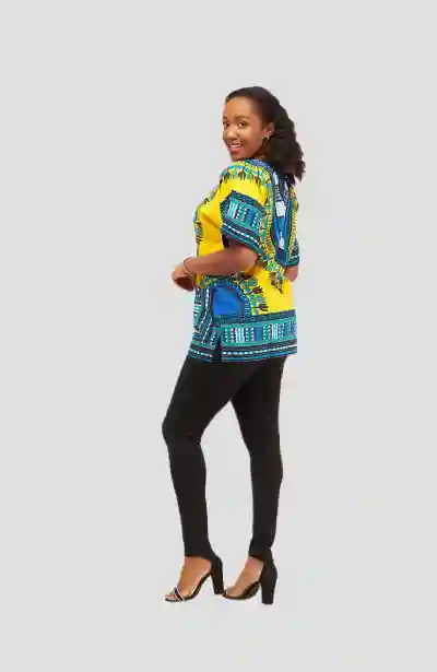 Ankarated Dashiki shirts - Yellow
