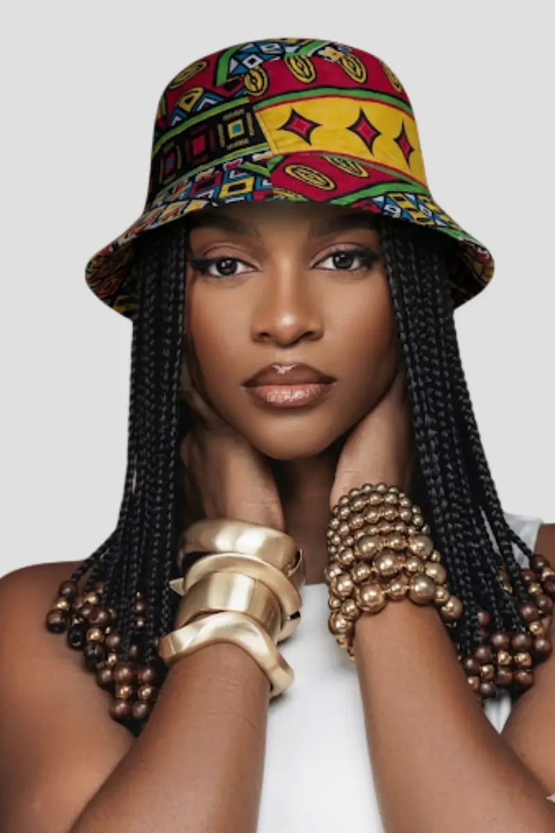 Bucket Hats Red & Yellow